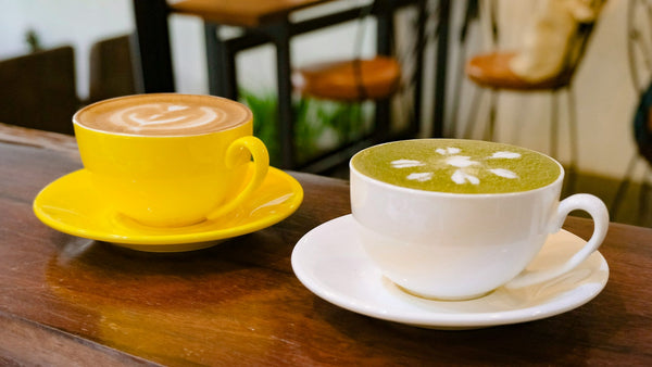 Green Tea Sparkling Drinks for Coffee Shops at Holiday Time