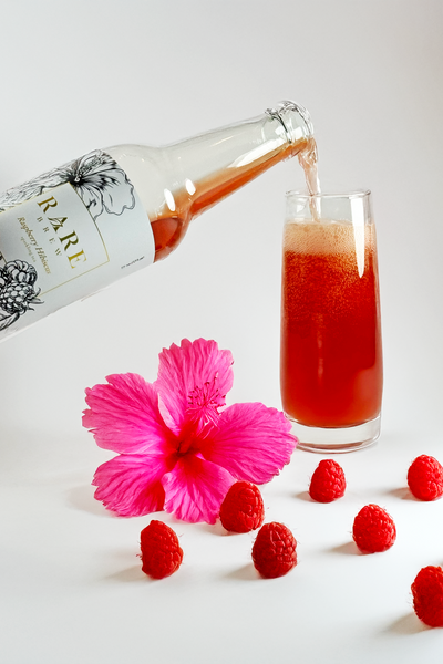 Raspberry Hibiscus - Zero Proof Sparkling Tea