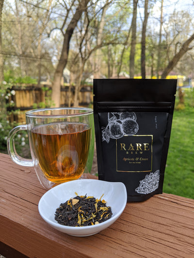 Apricots & Cream Loose Leaf Tea Retail - Wholesale - RareBrew